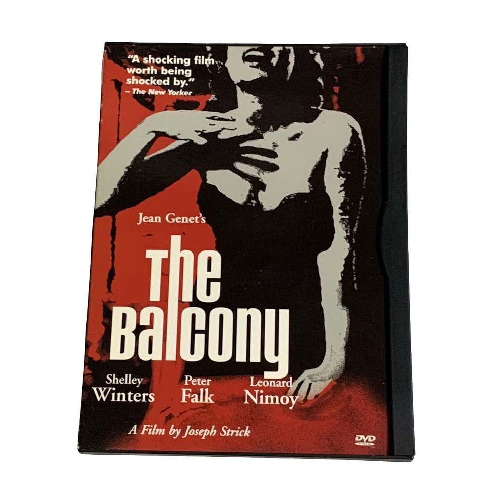The Balcony DVD 1963 Film Shelley Winters Peter Falk Leonard Nimoy Image Ent